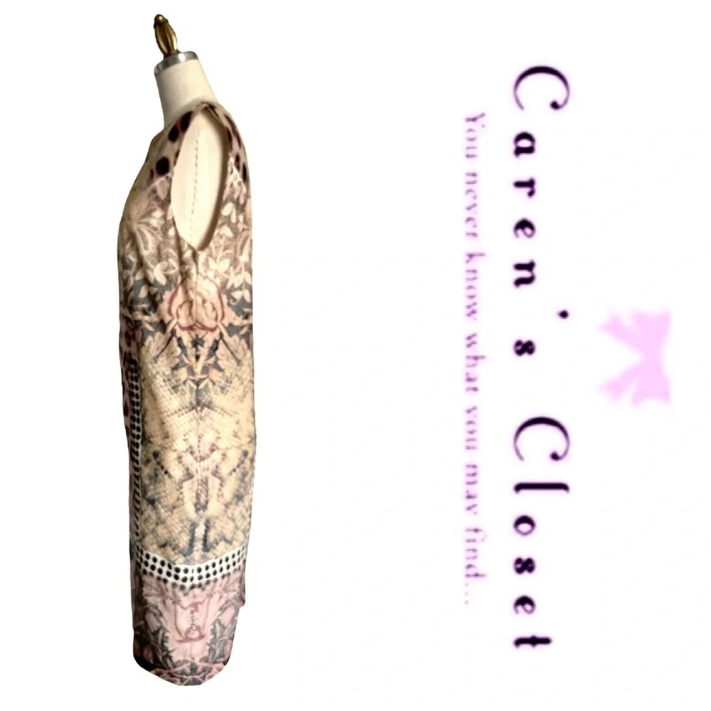 Joe Fresh Animal Mixed Print Sleeveless Shift Dress - Picture 4 of 6